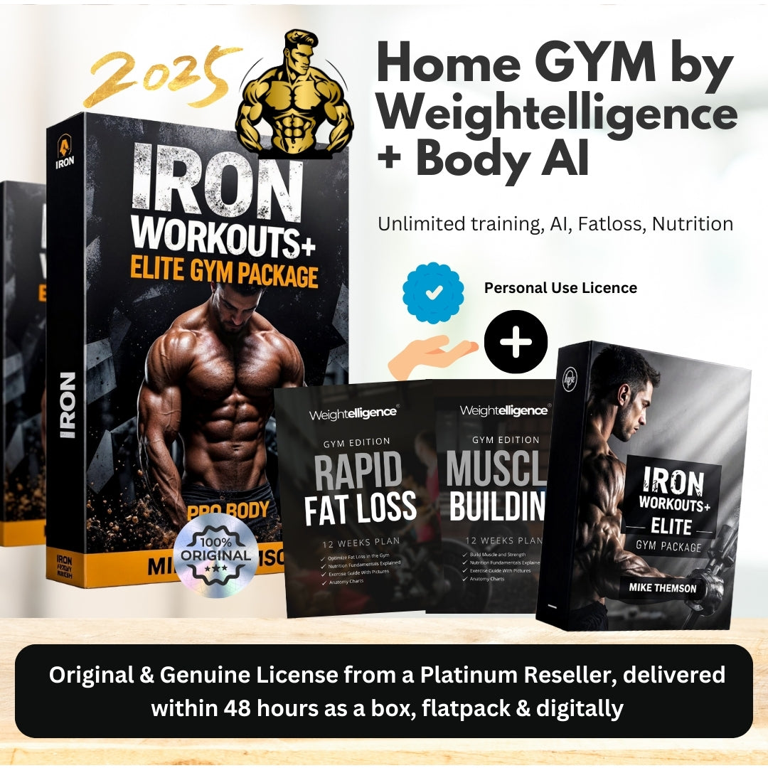 Iron Workouts+ Home Gym Fitnessstudio Ultimate Six Pack Abs