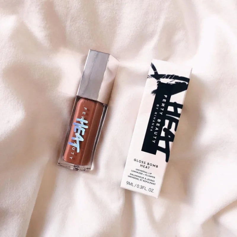 Fenty Beauty Gloss Bomb Lip Glaze Multi-color Moisten Shine Glitter Lip Plumper Makeup Beginner Liquid Lipstick Makeup Cosmetics