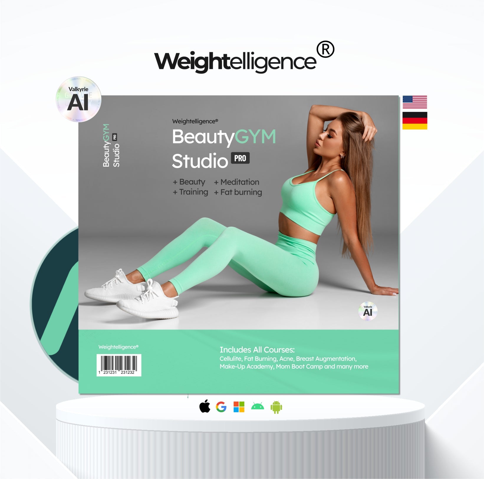 BeautyGym Studio - Online Fitnessstudio & Kurse 12M Abo