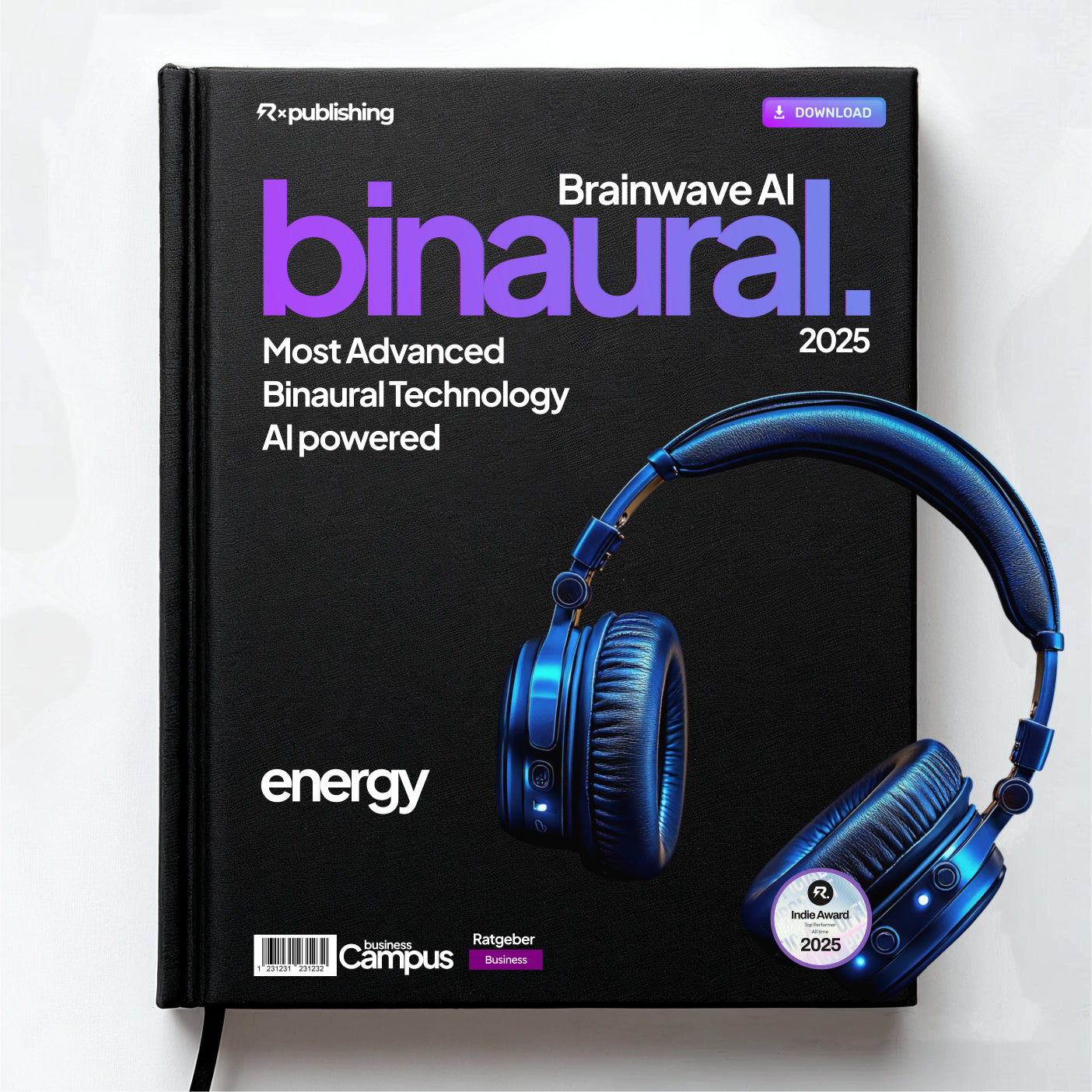 BrainwaveAI – Fortschrittlichste binaurale Technologie – Energie Album