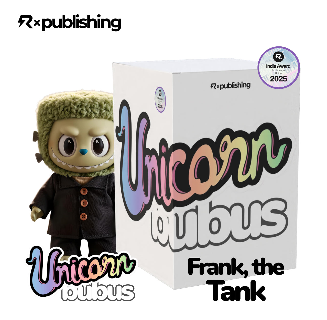 NEU! Unicorn Bubus - Echte KI Wesen. Bad Edition. Frank the Tank
