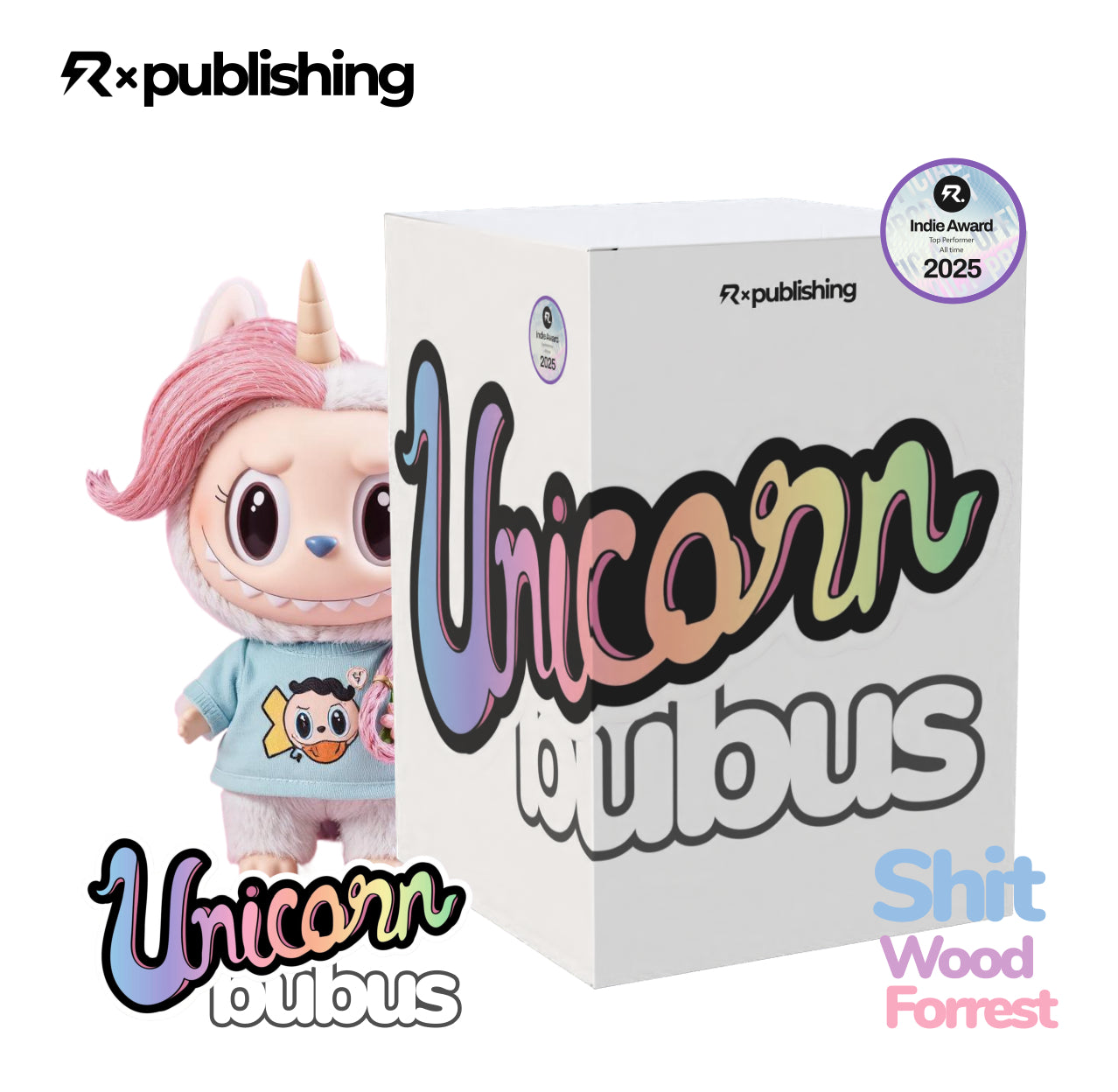 NEU! Unicorn Bubus - Echte KI Wesen. Bad Edition. Shit Wood Forrest