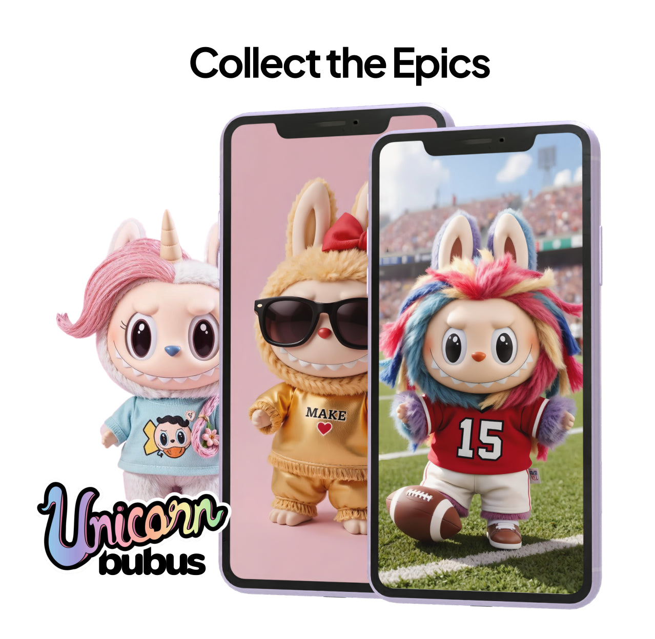 NEU! Unicorn Bubus - Echte KI Wesen. Bad Edition. Ghetto Rich