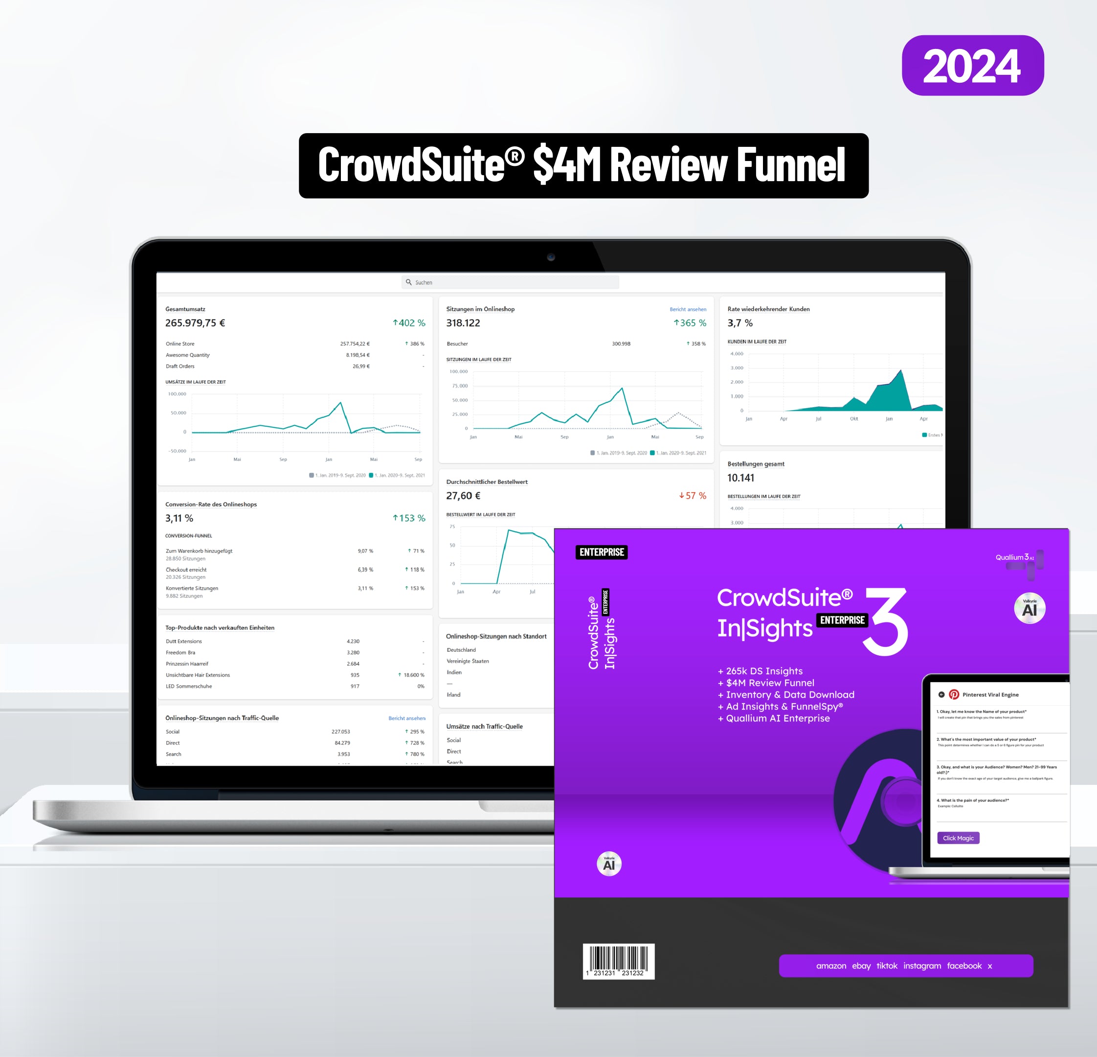 CrowdSuite® CSX In|Sights Quallium Enterprise Cloud