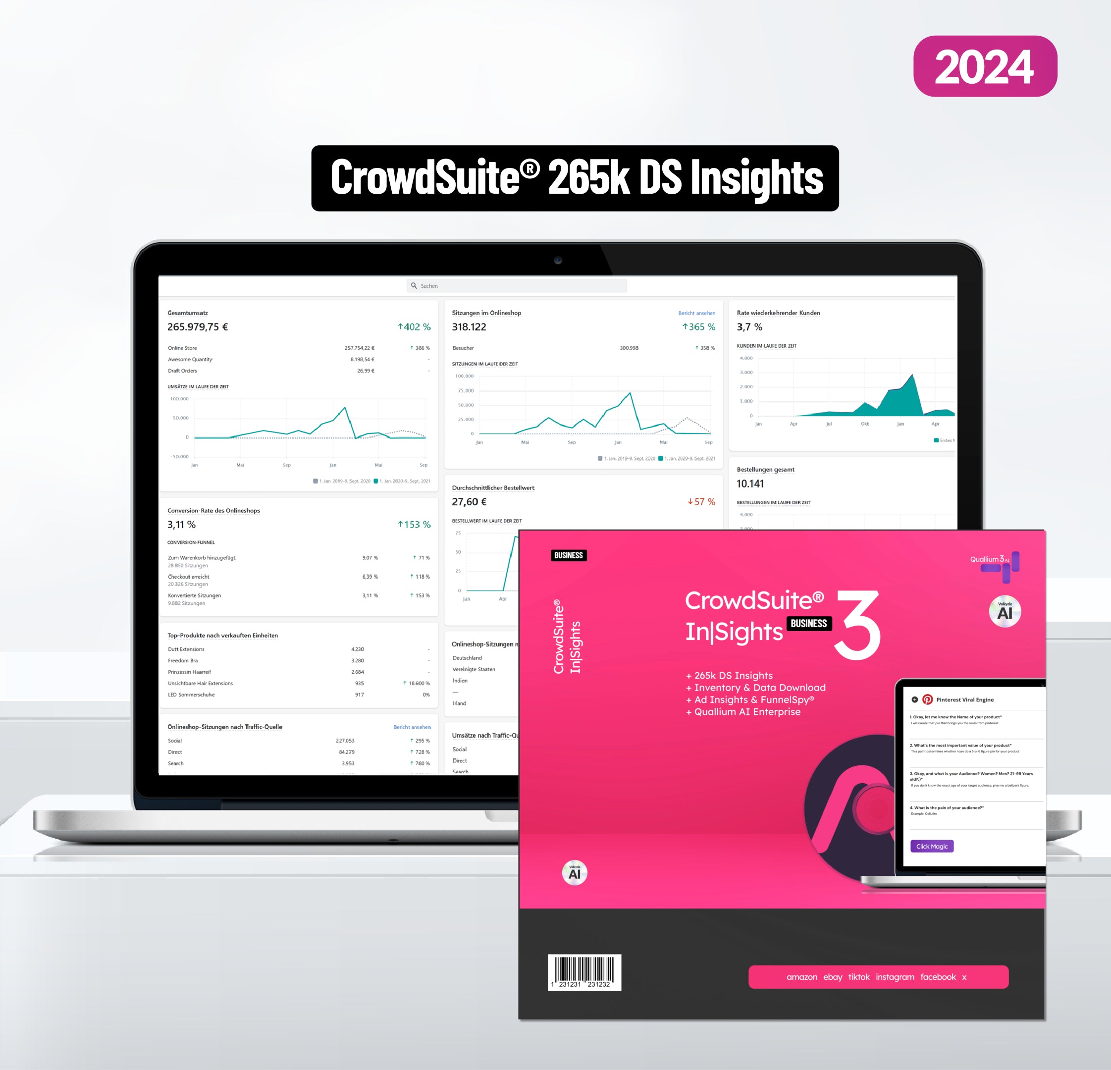 CrowdSuite® CSX In|Sights Quallium Enterprise Cloud