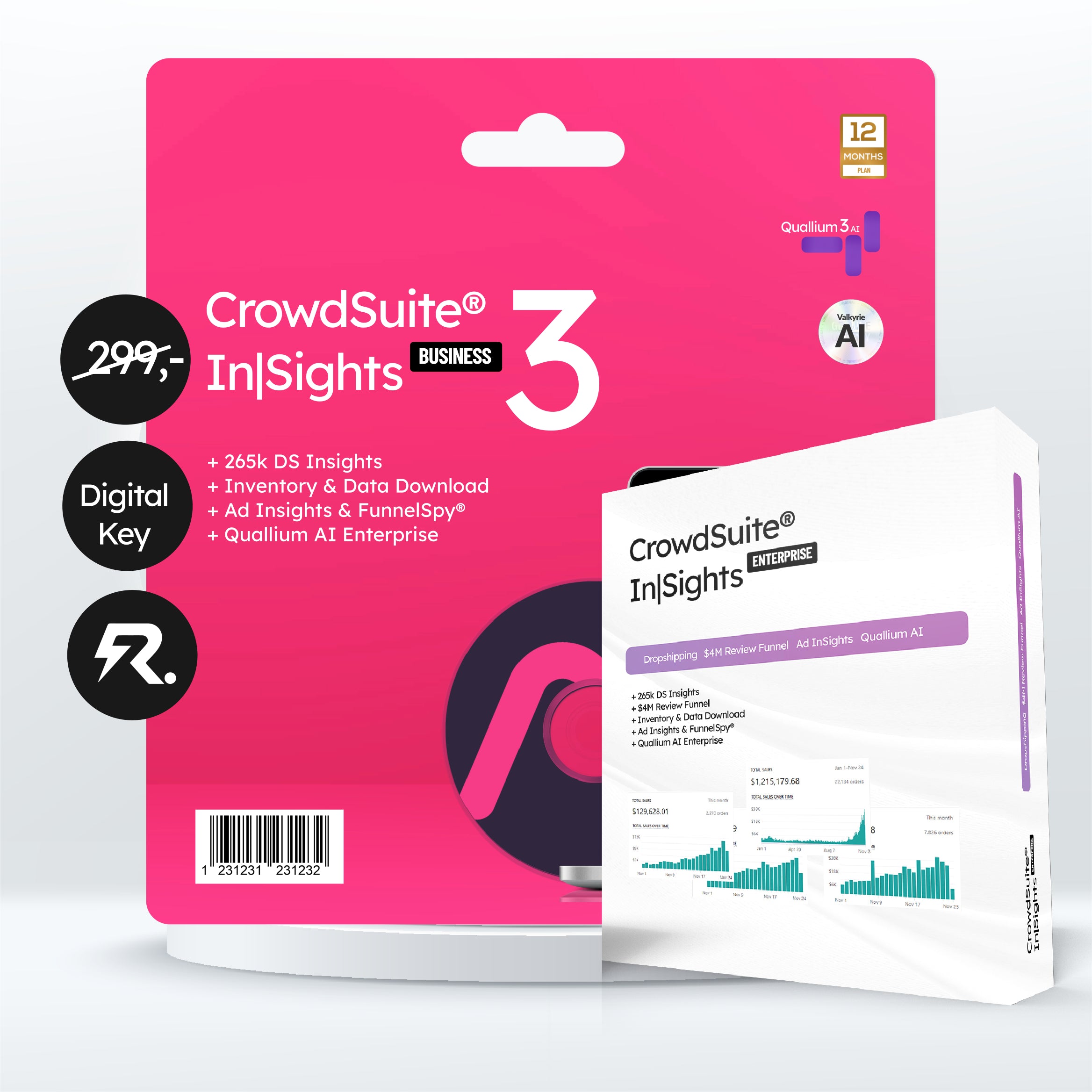 CrowdSuite® CSX In|Sights 265.000€ Dropshipping-Store Coaching Box