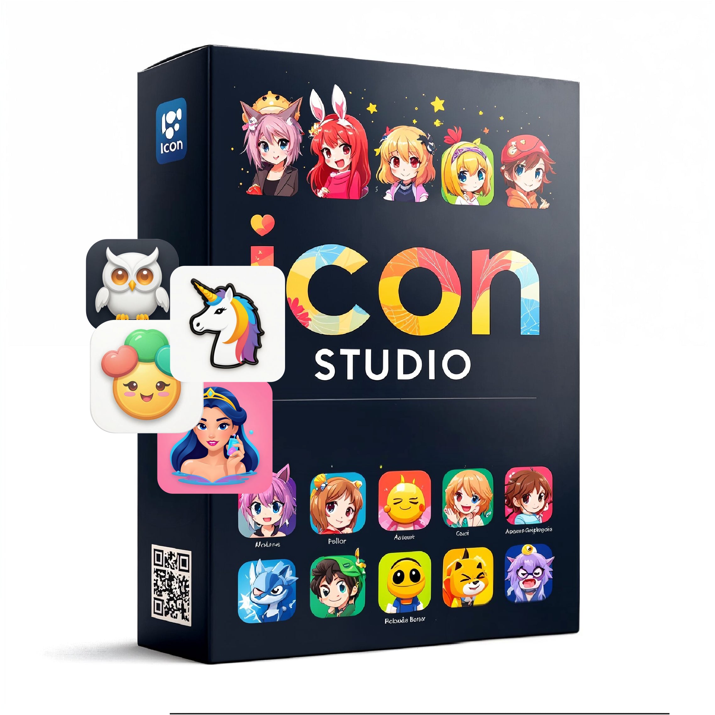 Icon Studio Express. Bestseller Icons aus Social Media und Web. Neu verföhnt