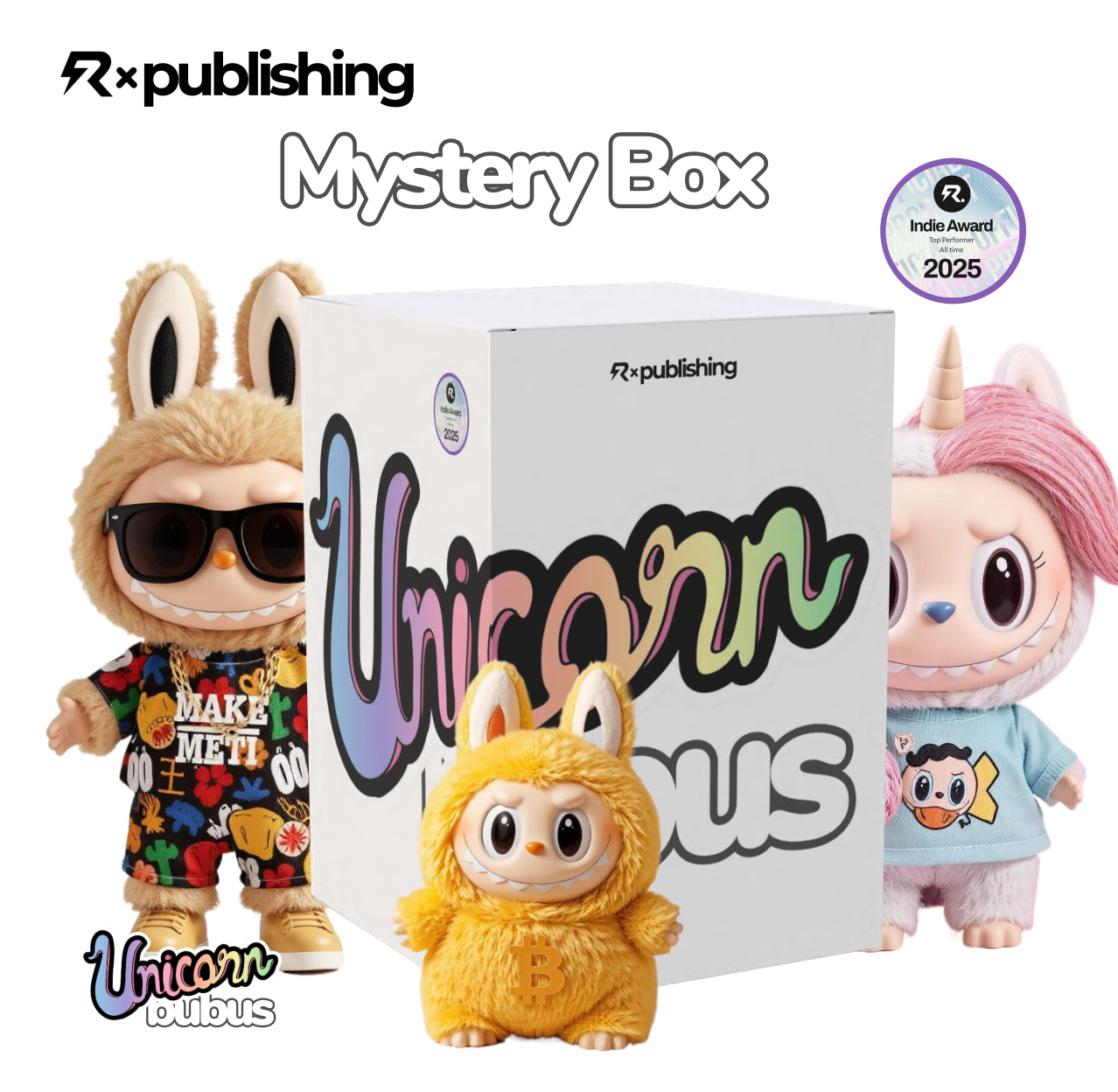 NEU! Unicorn Bubus - Echte KI Wesen. Bad Edition Mystery Box