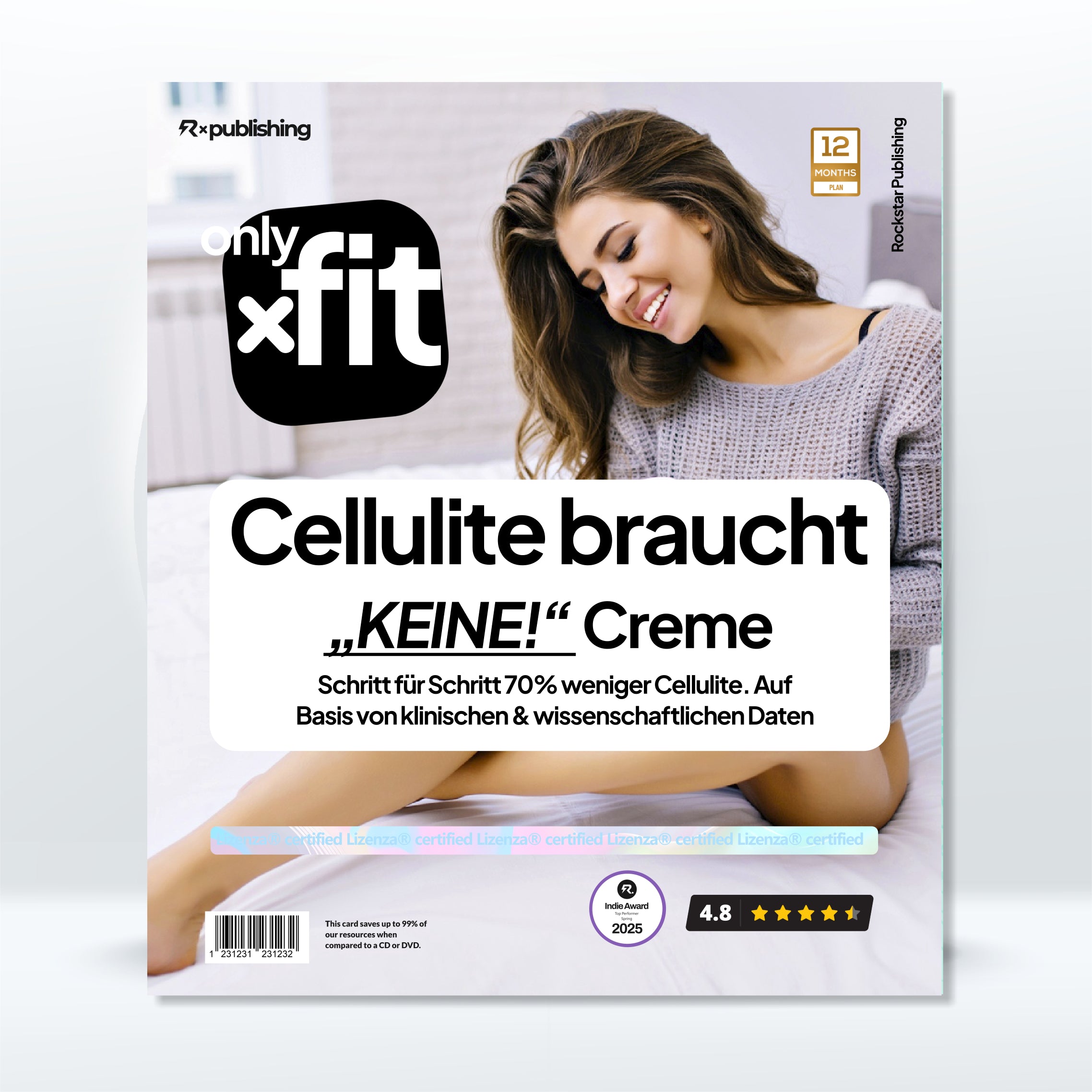 Cellulite braucht keine Creme. Bestseller. Rockstar Verlag